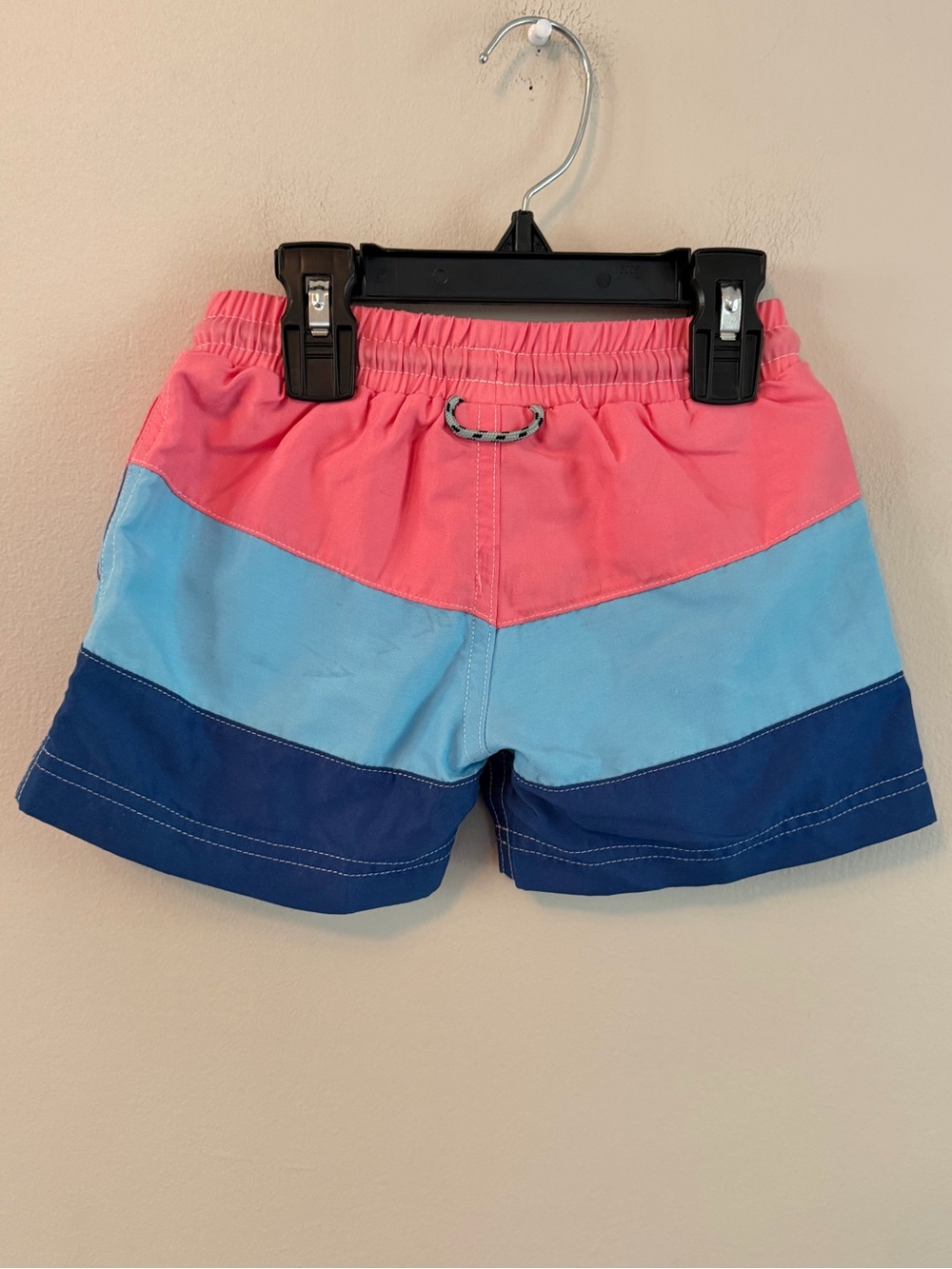 Prodoh Colorblock Pink Blue Kids Swim Trunks - Picture 2 of 4